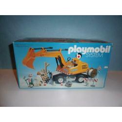 Playmobil Graafmachine. Bouw. OVP. Vintage.