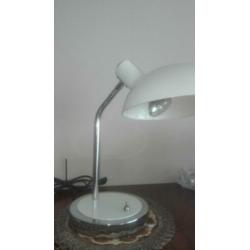 Lamp industriële tafel buro bureau lamp wit
