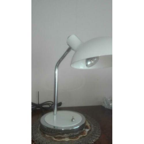 Lamp industriële tafel buro bureau lamp wit
