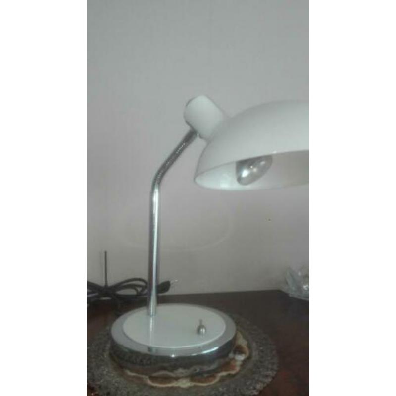 Lamp industriële tafel buro bureau lamp wit