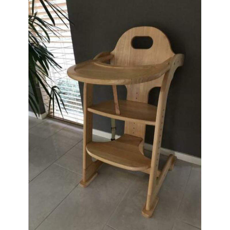 Tiamo Wood Collection meegroei kinderstoel