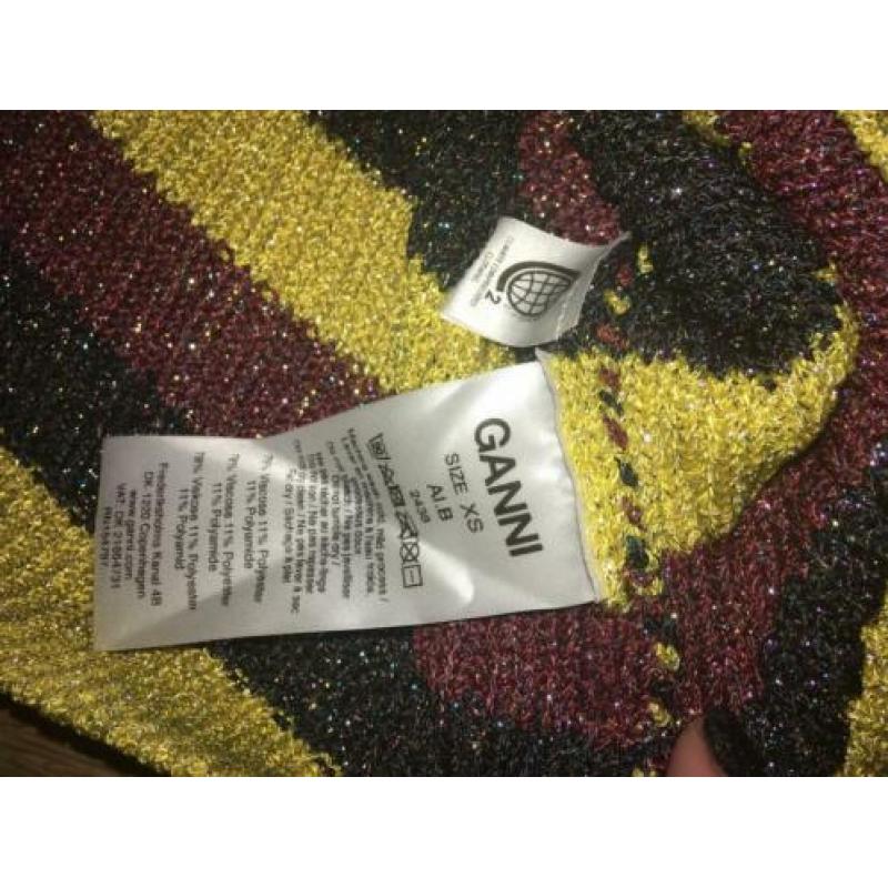 Nieuwe top Ganni maat xs