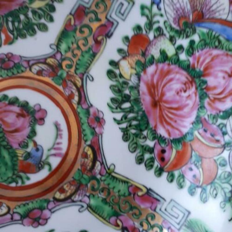 Te koop famille rose diepe schotel