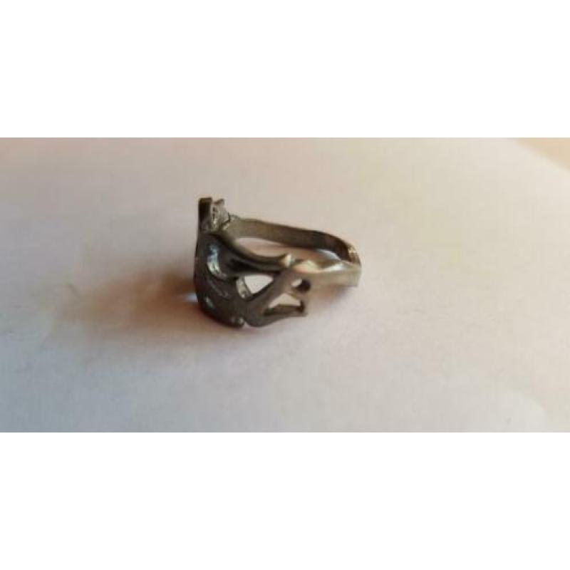 Alchemy ring tin maat 16 1/4