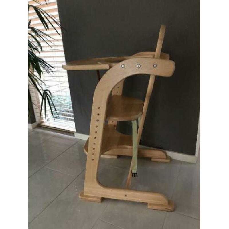 Tiamo Wood Collection meegroei kinderstoel