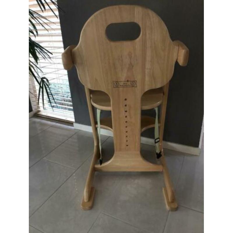 Tiamo Wood Collection meegroei kinderstoel
