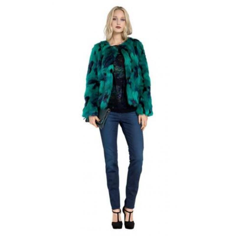 Geweldige hippe Nieuwe jas van Marccain (Faux Fur), maat N2