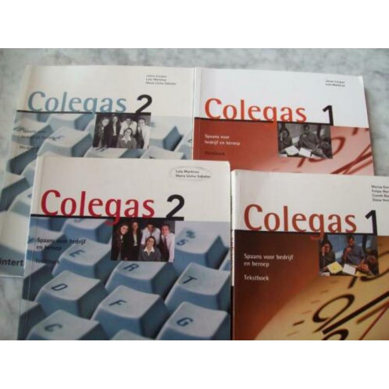 Cursus Spaans voor Bedrijf en Beroep - Colegas - 4 lesboeken