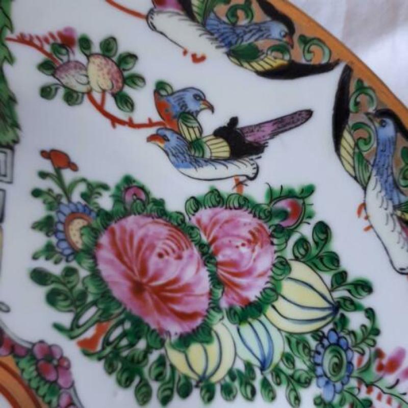 Te koop famille rose diepe schotel