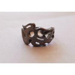 Alchemy ring tin maat 16 1/4