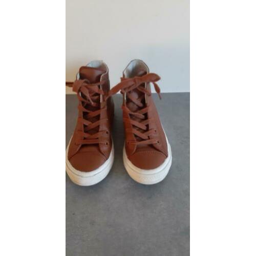 Cognac Converse All Star maat 32