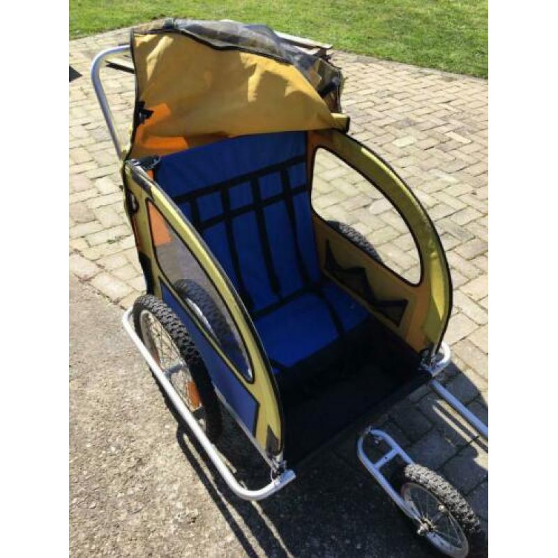 Fietskar voor 2 kinderen