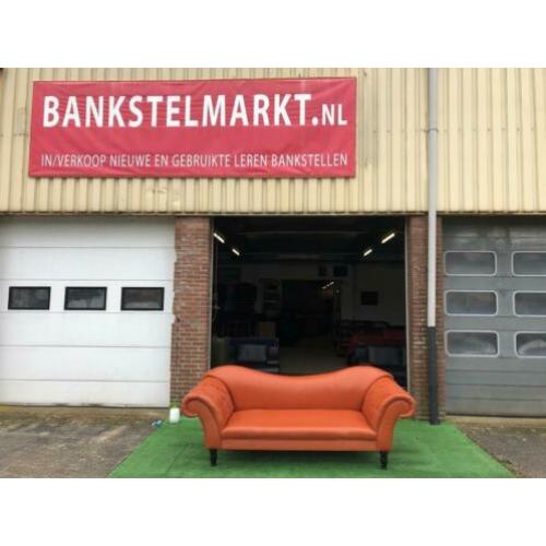 CHESTERFIELD leren bank XXL royaal zgan + GRATIS BEZORGING!