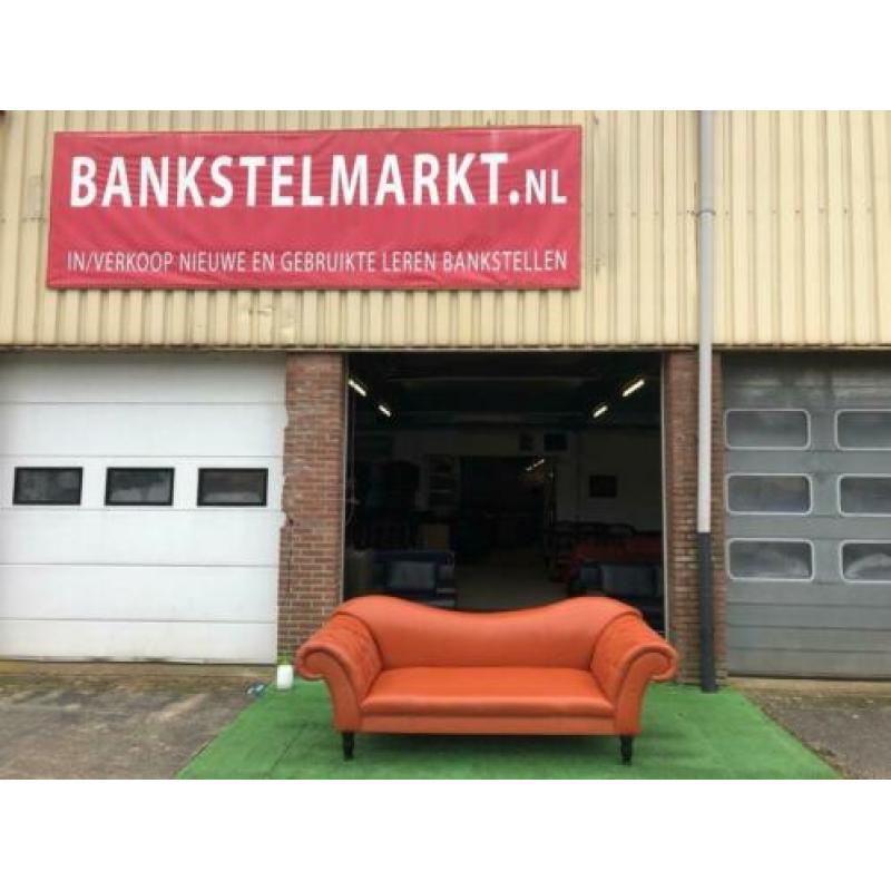 CHESTERFIELD leren bank XXL royaal zgan + GRATIS BEZORGING!