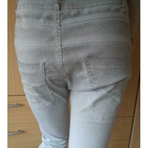 Made In Italy grijze stretchbroek maat 36