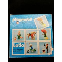 Playmobil system lotto spel, vintage