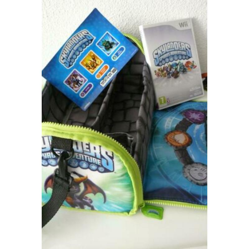 Wii Skylanders GROOT SET Tas, Game enz. NIEUW STAAT..