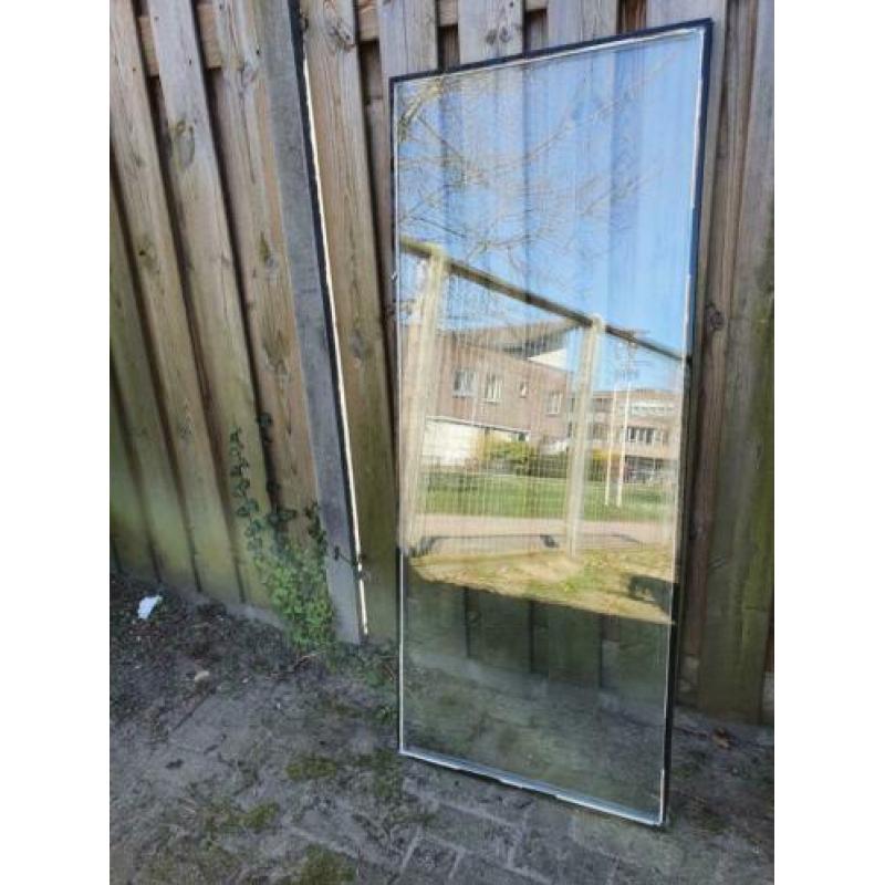 2 dubbelglas ruiten 157 x 63,5 cm