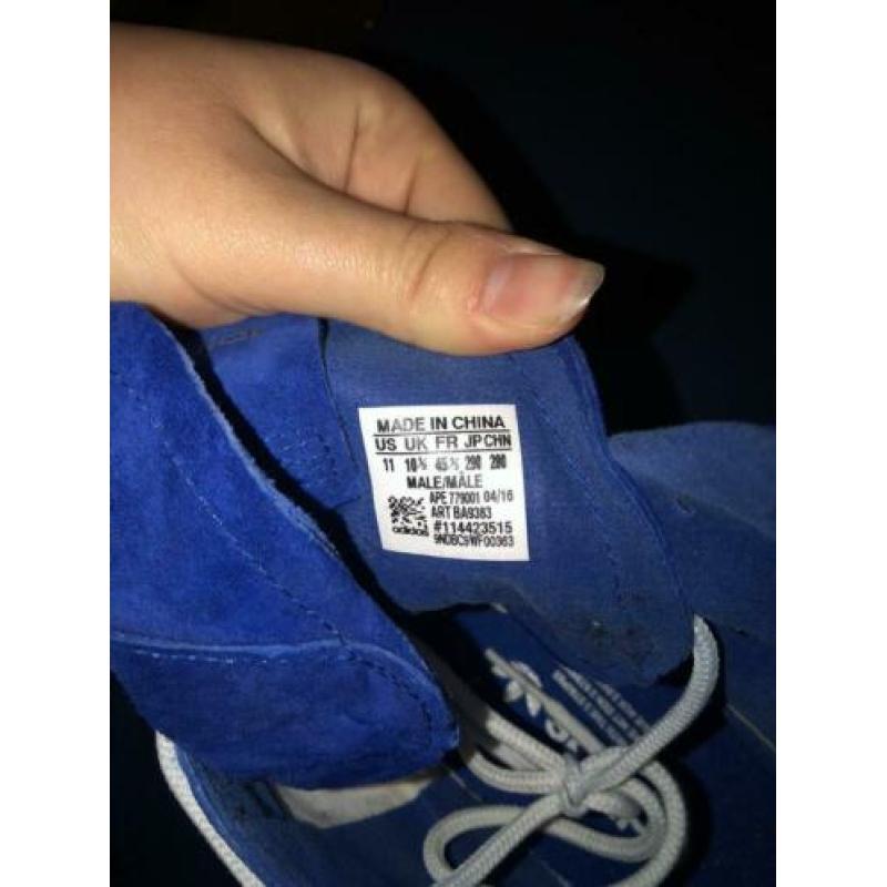 Adidas blauw maat 45