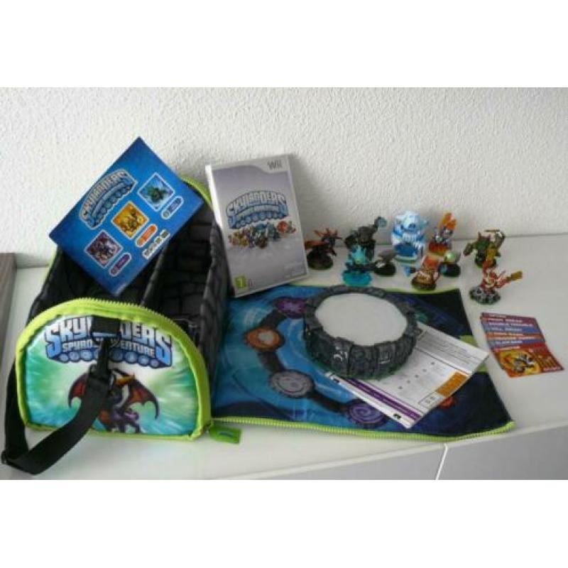 Wii Skylanders GROOT SET Tas, Game enz. NIEUW STAAT..
