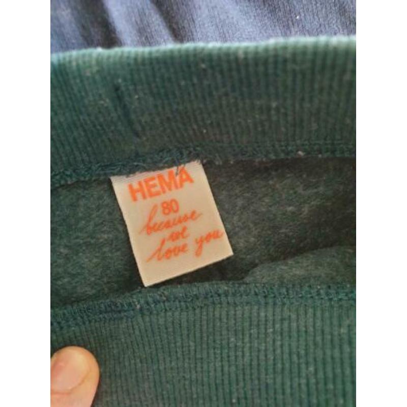 14 broeken maat 80/86