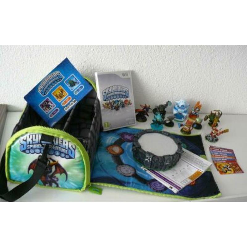 Wii Skylanders GROOT SET Tas, Game enz. NIEUW STAAT..