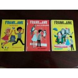 3 boekjes van "Frank en Ank", van schrijver: Cok Grashoff.