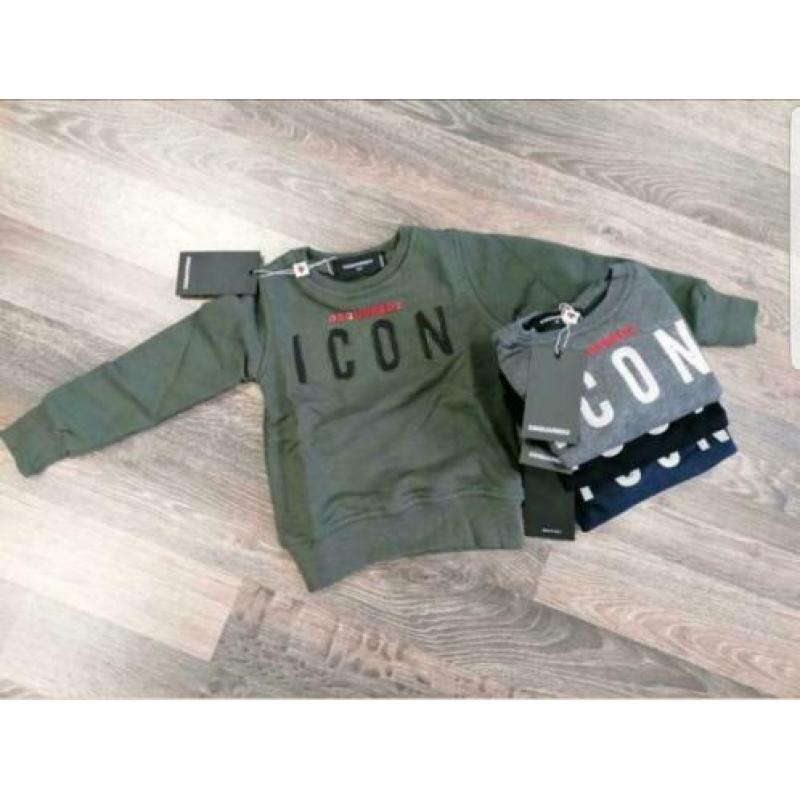 Restpartij kids truien moncler Fendi dsq icon stone nieuw