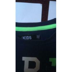 Shirt, Europe kids, maat 134/140, blauw