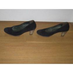 PAUL GREEN SUEDE/LEREN SCHOENEN maat 6,39,5