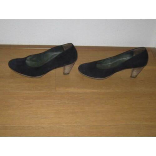 PAUL GREEN SUEDE/LEREN SCHOENEN maat 6,39,5
