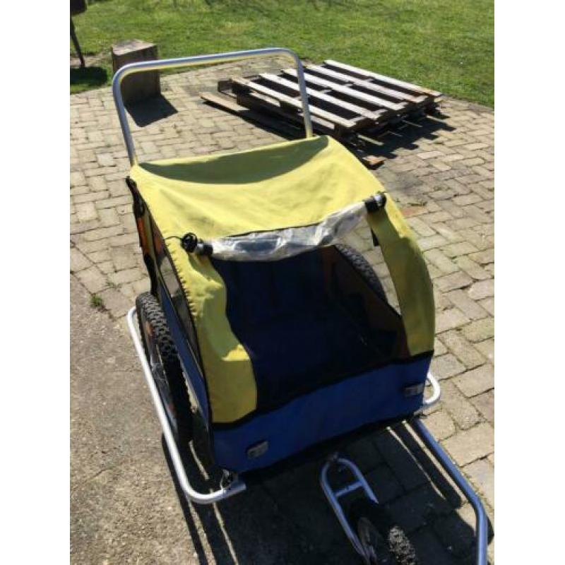 Fietskar voor 2 kinderen
