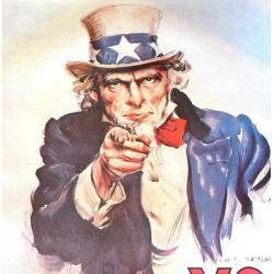 I Want You For US Army - Original Poster - 60 x 82 cm