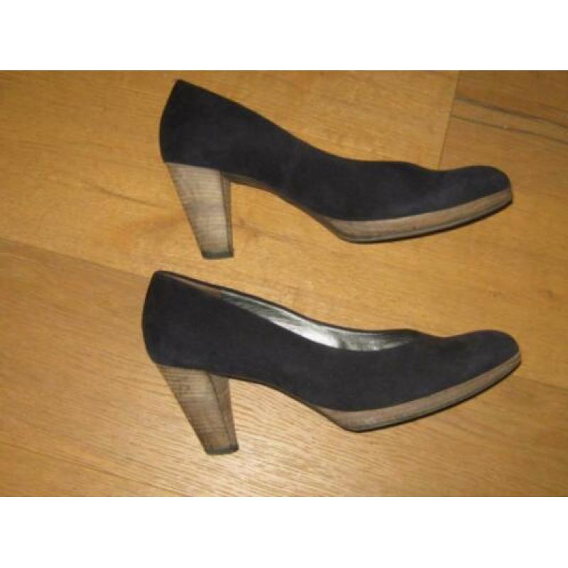 PAUL GREEN SUEDE/LEREN SCHOENEN maat 6,39,5