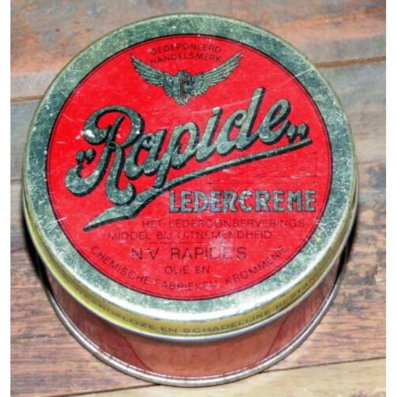 Blikje Rapide ledercreme blik (264)