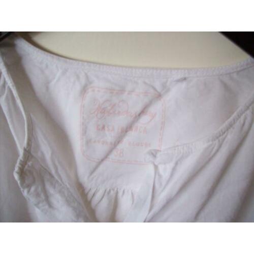 Witte Blouse (M)38 Haberdashery