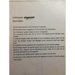 Playmobil system lotto spel, vintage