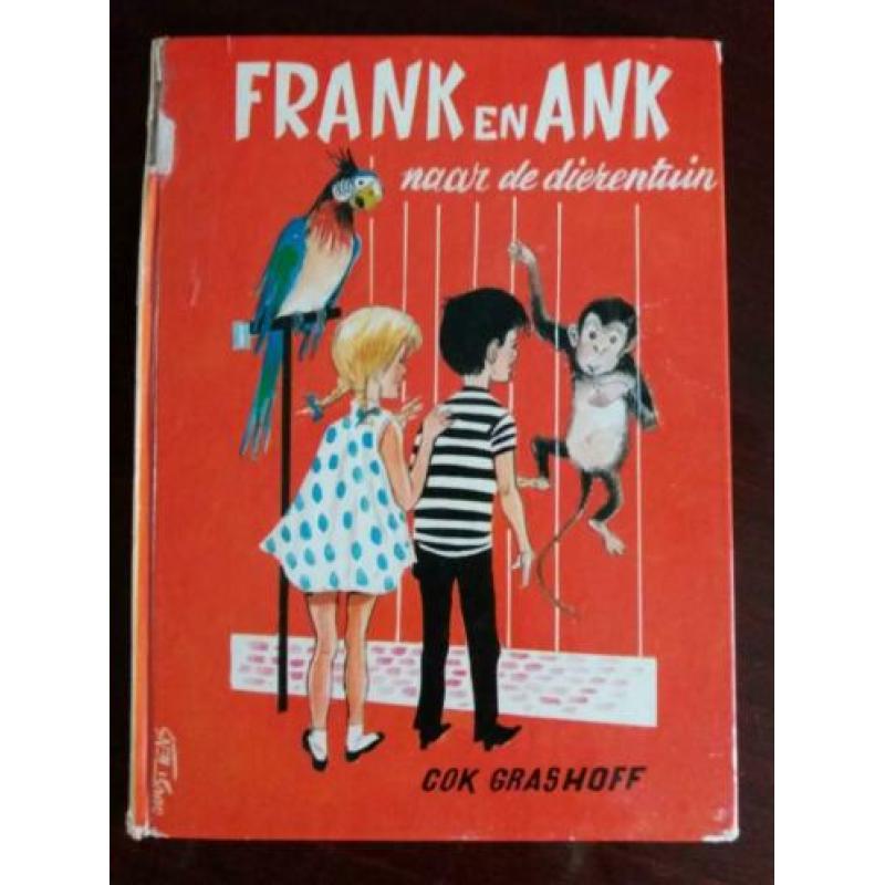 3 boekjes van "Frank en Ank", van schrijver: Cok Grashoff.
