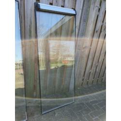 2 dubbelglas ruiten 157 x 63,5 cm