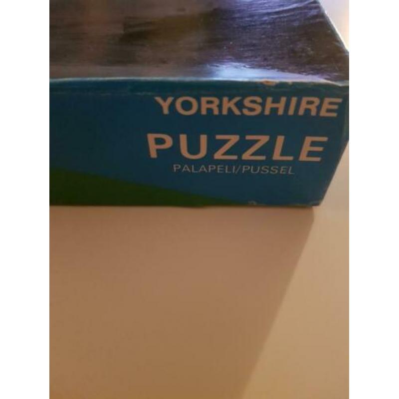 Legpuzzel | puzzel 1000 stukjes | yorkshire | wild horse