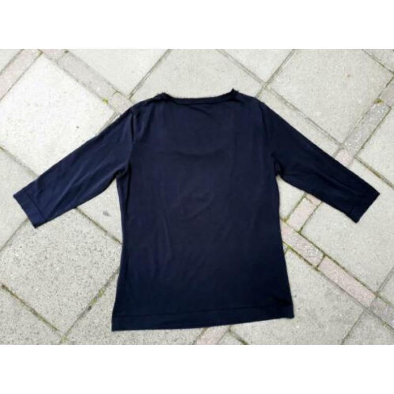 • Be One shirt do. blauw mt 44,met sterretjes op de voorzijd