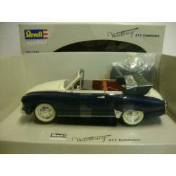 Wartburg 311 Cabriolet blue/white Revell 1:18 KRD