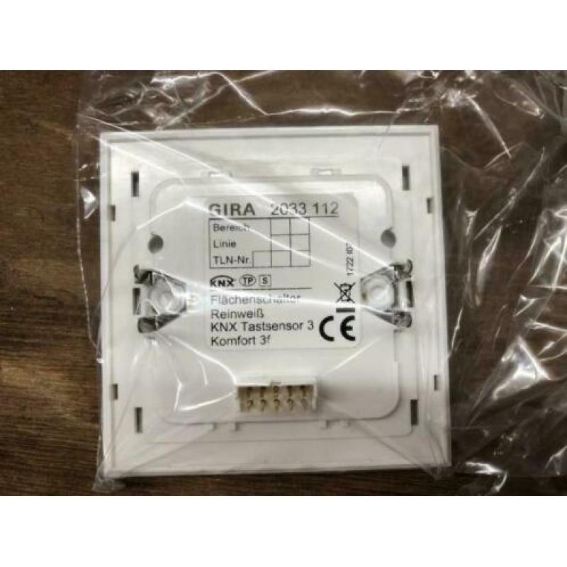 GIRA 2033112 KNX tastsensor 3 comfort 3V NIEUW!!!