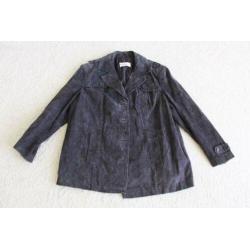 Prachtige Suede Ulla Popken Jas* (XL) winterjas