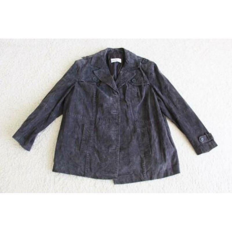 Prachtige Suede Ulla Popken Jas* (XL) winterjas