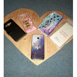 Hoesjes voor samsung a3 a10/iphone plus