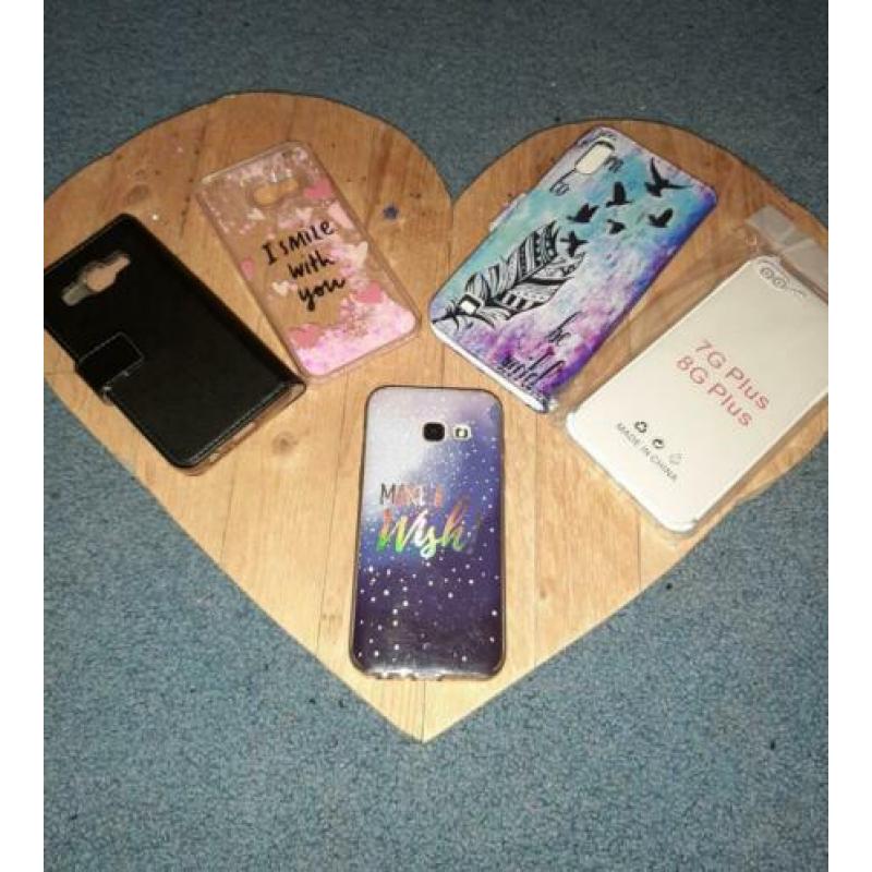 Hoesjes voor samsung a3 a10/iphone plus