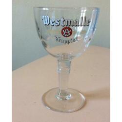 4 glazen Westmalle Trappist, verschillende