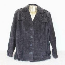 Prachtige Suede Ulla Popken Jas* (XL) winterjas