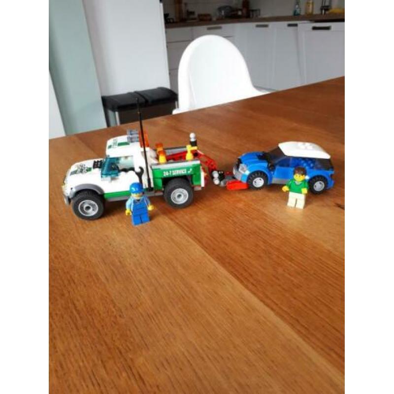 Lego city pick up sleepwagen 60081